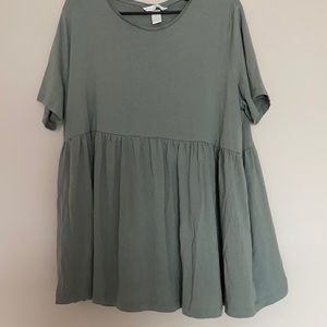 This color is like a dark green